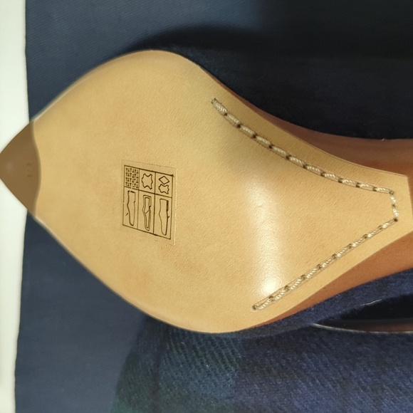 Ralph Lauren Celia Black Watch Tartan Pumps Women's Size 6/36 B Black Mu Tartan. - Picture 7 of 13